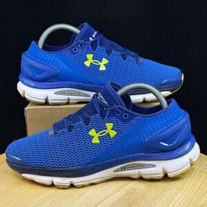 Under Armour Shoes Womens Size 9/ Mens 7.5 Speedform Gemini 2 Road Running Blue